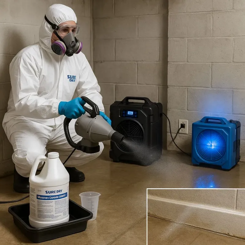 Sanitization and Odor Removal process in Palermo, ME